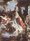 Triumph Canvas Paintings - The Triumph of St Augustine